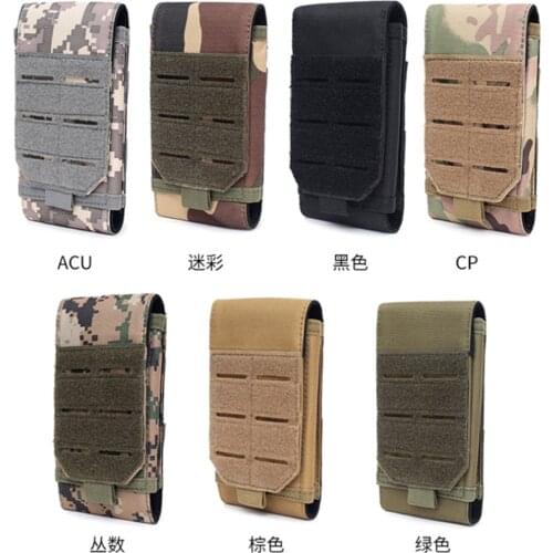 Men Tactical Molle Pouch Belt Waist Pack Bag Small Pocket Military Waist Pack Running Pouch Travel Camping Bags Soft Back