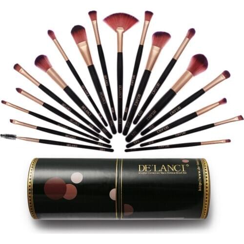 Makeup Brush Set 16pcs Professional Cosmetic Brushes with Soft and Cruelty-Free Synthetic High-grade Fiber