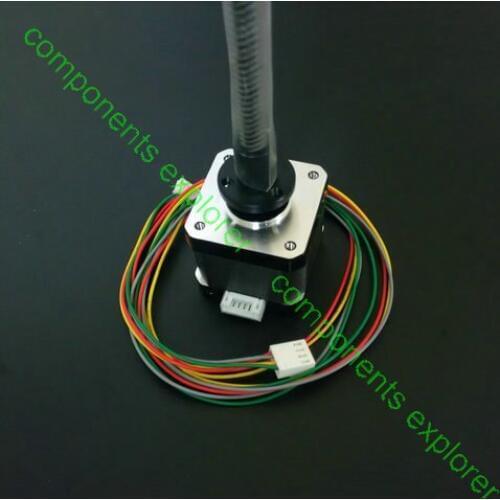 Nema17 Linear Stepper Motors,250mm Length, Tr8*8 Acme Leadscrew Threaded