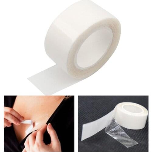 New 5 Meters Double Sided Adhesive Safe Body Tape Clothing Clear Lingerie Bra Strip Waterproof Tapes