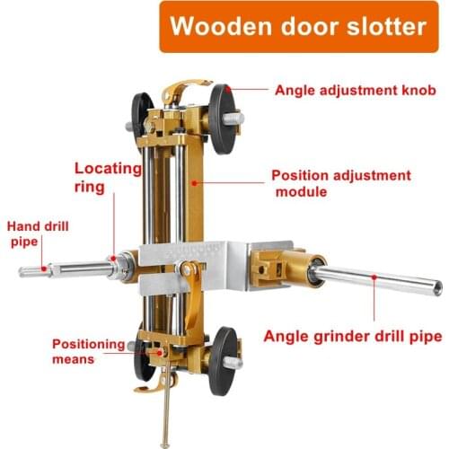 Wooden door slotting machine hole opener lock artifact woodworking special indoor solid wood door quick lock tool