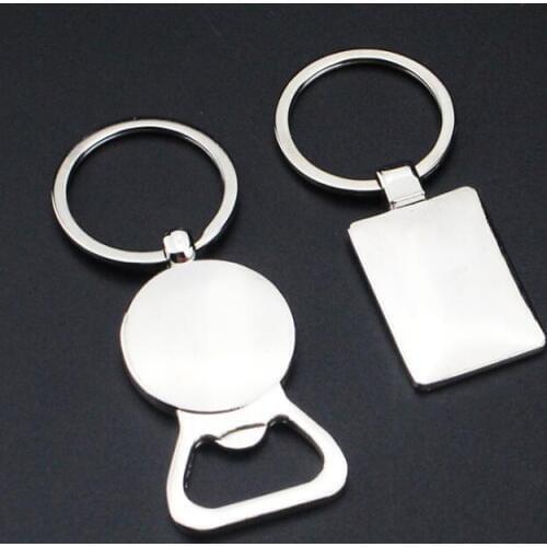 Custom Logo Party Favor Giveaways Promotional Gifts Metal Keychain Keyring Beer Opener LX1040