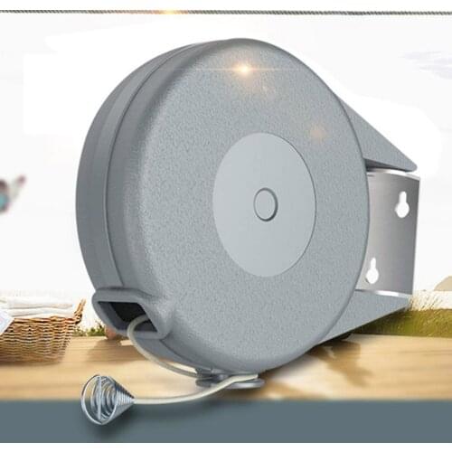 Portable Laundry Hanger Drying Rope Space Saving High Strength Retractable Long Organizer Clothes Line for Home Hotel Retailsale