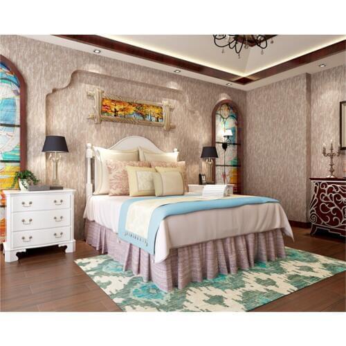 Beibehang Plain simple modern papel de parede bedroom color mottled non woven background wallpaper TV study 3d wallpaper tapety