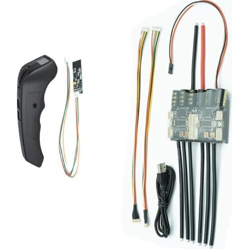 DIY ESC + Screen Remote Controller Combo FSESC 4.20 based on Benjamin Vedder Electronic Speed controller for Long board Flipsky