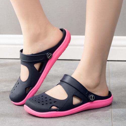 Womens Sandals 2021 Fashion Lady Girl Sandals Summer Women Casual Jelly Shoes Sandals Hollow Out Mesh Flats Beach Sandals