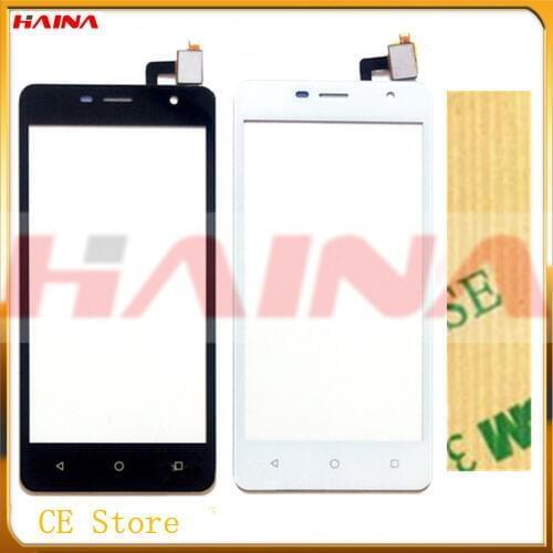 Mobile Phone Touch Screen Front Glass Touch Panel Sensor For Micromax Q351 Touch Screen Digitizer Replacement +Tape