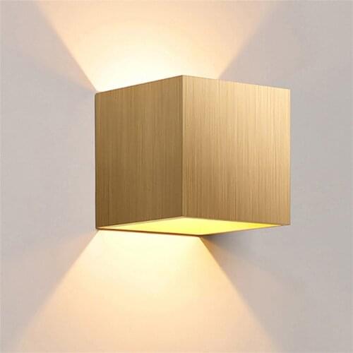 LED Square Outdoor Wall Lamp Waterproof Sconce Light Lighting Corridor Bedside Bedroom Living Room Fixture