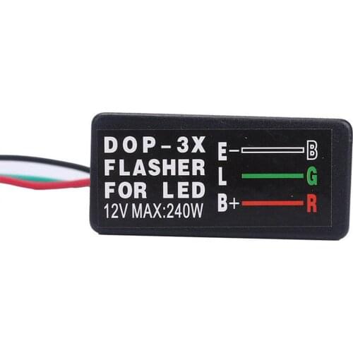 LED flashing relay Motorcycle LED special flash relay three-wire flash controller Motorcycle
