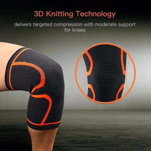 Knee Support Protective Knee Pads 1 Elastic Compression Knee Support Belt Used for Running Basketball Volleyball Fitness Knee