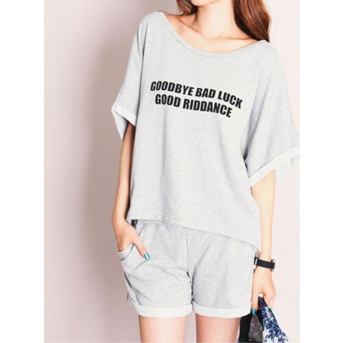 2020 Hot Sale Summer Women Comfortable Cute Pajama Set Girl Print Pyjama Set Short Sleeve Sleepwear Suit Women Nightshirt Sets