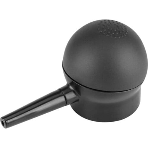 Hair Fiber Applicator Fiber Applicator, Spray Application Nozzle for Hair Building Fibers Hair Thickening Tools Black