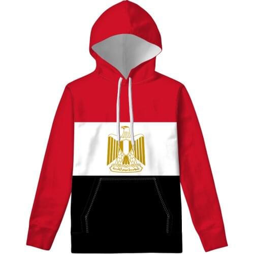 EGYPT male youth custom logos name number egy pullover nation flag eg arab arabic republic egyptian country print photo clothes