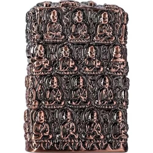 ZORRO Brand Pure Copper Five Sides Windproof Kerosene Lighter (Wanfo Chaozong Armor