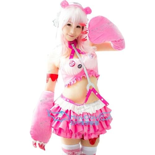 2021 New Style SUPER SONICO GRG Racing Queen Genus Gloomy Bear Cosplay Costume