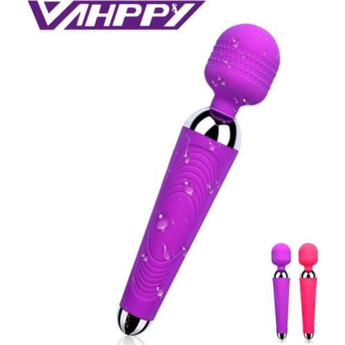 Clit Nipple Dildo Vibrators for Women USB Charge AV Magic Wand Vibrator Massager Sex Toys for Woman Masturbator gode Sex shop