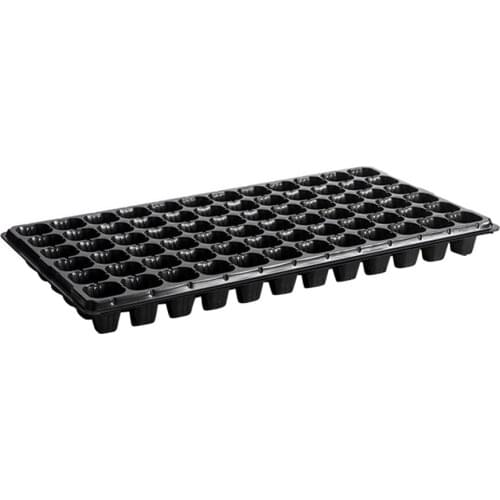 10Pcs Seeding Tray Plastic Nursery Tray Succulent Plants Pot Seed Grow Box Tray GQ