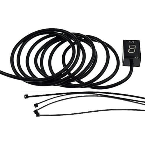 Motorcycle LCD Electronics 1-6 Level Gear Indicator Digital Gear Meter For Suzuki Boulevard M109R M109R2 2006 - 2016 2017 2018