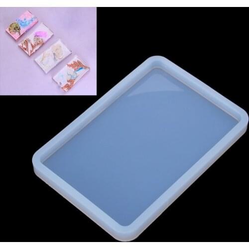Soft Pottery Base Mudboard Mold Silicone Jewelry Making Mould DIY Resin Handmade