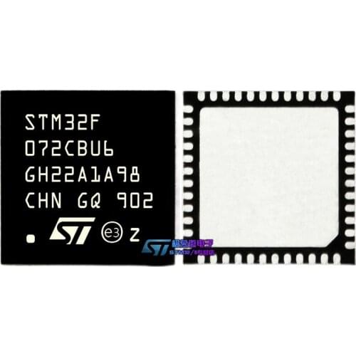 STM32F072CBU6 TR UFQFPN 48 Single-chip microcontroller