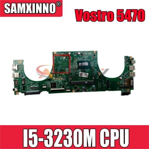 Original Laptop motherboard For DELL Vostro 5460 V5460 Core SR0WX I5-3230M Mainboard DA0JW8MB6F1 CN-0XX7YR 0XX7YR N13P-GV2-S-A2