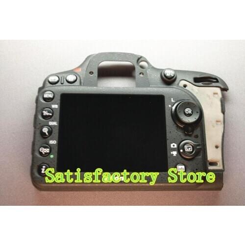Original Bare Rear Back Cover Replacement + Button For Nikon D7100 Camera