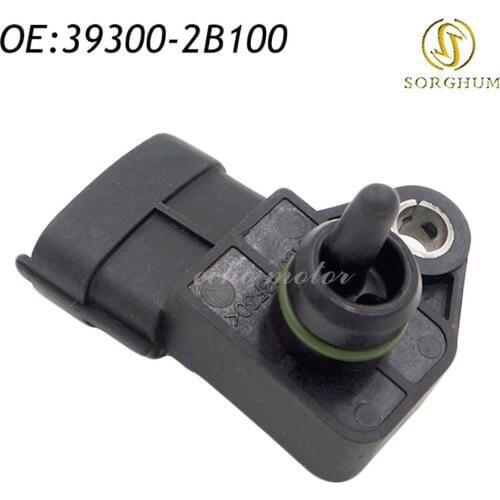 Original Manifold Absolute Pressure MAP Sensor For Hyundai I30 Elantra Veloster; Kia Forte Soul 39300-2B100, 393002B100