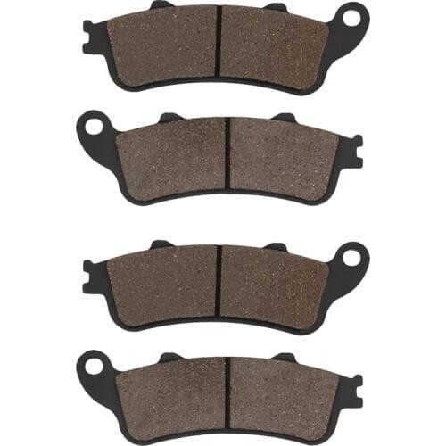 Cyleto Motorcycle Front and Rear Brake Pads for HONDA CBR 1100 CBR1100 Blackbird 1100 1997-2008 ST 1100 A ABS 1996-2002