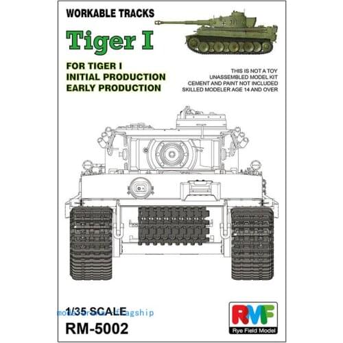 Rye Field Model RFM RM-5002 1/35 Workable track for Tiger I early production