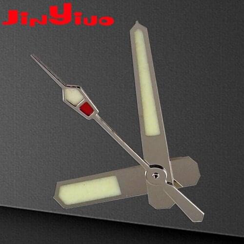 Gold Silver 2 Styles Super Luminous Watch Hands Parts Fit For NH35A NH36A 7s26 4r15 7009 SKX Automatic Movement Green Lume