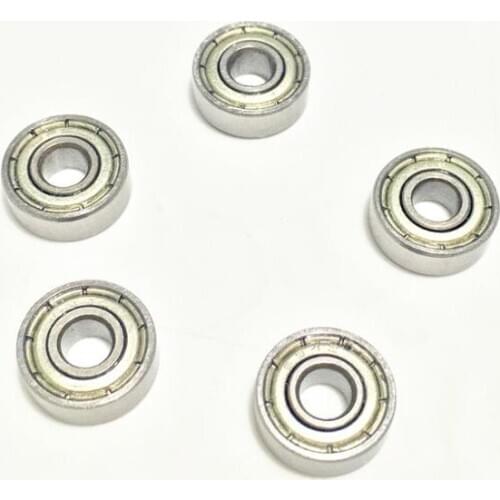 10pcs 603ZZ Deep Groove Ball Bearing 3x9x5 mm Double Metal Shielded Sealed Miniature Bearings 603-ZZ 603-2Z 603Z 603 3*9*5
