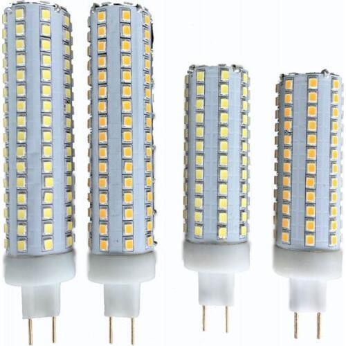 10Pcs Dimmable G8.5 LED Bulb 2835 SMD 15W 20W LED Corn Light 360 degree Light Beam Angle AC85-265V G8.5 Base Replacement Lamp