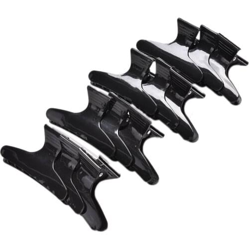 12 Pcs Simple Hair Crab Clamp High-quality Hair Clip Fashion Plastic Hair Claw Black Color Hair accessories For Women