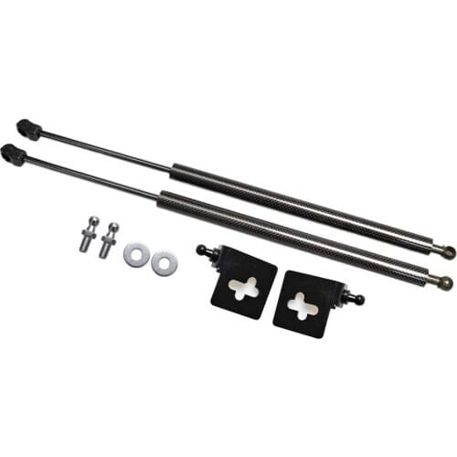 Lift Support Shock Damper for NISSAN X-Trail T30 2000-2007 Car Styling Front Hood Bonnet Modify Gas Struts Absorber Carbon Fiber