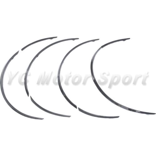 Car Accessories Carbon Fiber OEM Style Wheel Arch Flares (10mm wider) 8pcs Fit For 2008-2010 R35 GTR Wheel Arch Flares