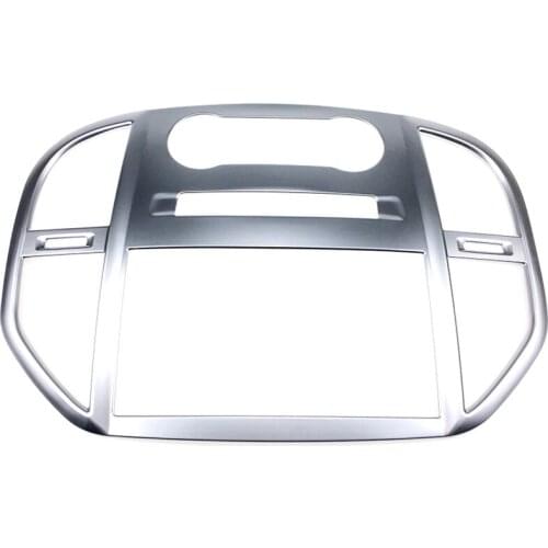 Car Styling 1PCS ABS Matte Interior Console Air Vent Outlet Trim Navigation Cover Trim for Mercedes-Benz Vito W447 2014