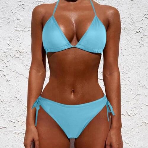 Bikini 2021 Women Two Piece Push Up Tankini Sets Plus Size Beachwear Swimsuit Bikini Swimwear Women Tankini Sexy Bikini Set
