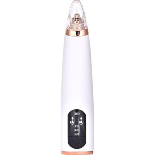 Electric Face Nose Blackhead Suction Instrument Pore Blemish Cleaner Pimple Acne Remover Vacuum Suction Multi-mode LED Tool IH6
