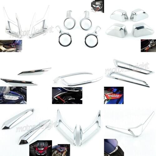 Motorcycle Chrome Fairing For HONDA Goldwing GL1800 2018-2020 ABS Plastic Chrome Modified Parts