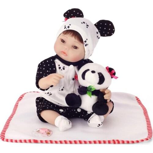NPKCPLLECTION 40cm silicone reborn baby doll play house toys for girls vinyl newborn girl babies dolls lifelike reborn boneca