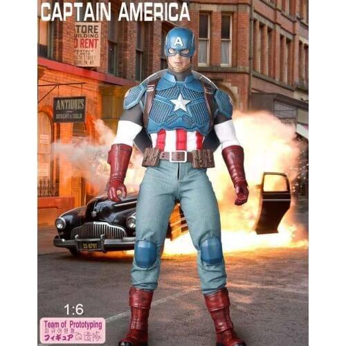 Marvel Captain America 1:6 Articulated Action Joints Moveable Figure Toys
