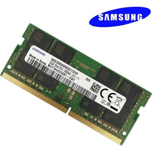 Original Samsung ddr4 32GB 3200MHz ram sodimm laptop memory support memoria PC4 32G 3200AA DDR4 notebook RAM 4G 8G 16G 32G