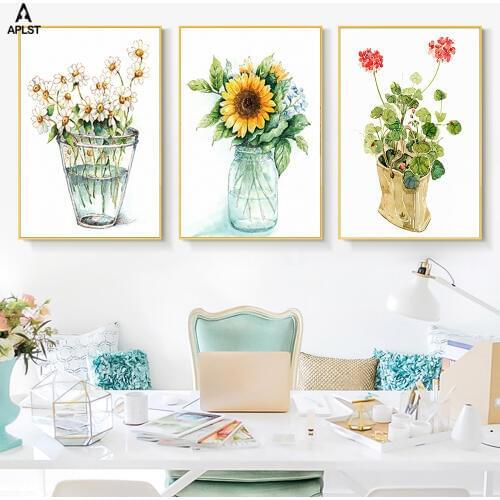 QUIZIAN Wall Watercolor Paintings