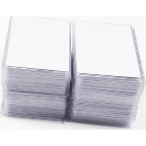 100pcs/lot 13.56 Mhz 4k S70 PVC Card rRewritable Rfid Blank Ic Printable Proximity Card
