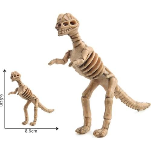 12pcs / Set Assorted Dinosaur Skeleton Figures Kids Toys Dinosaur Bones