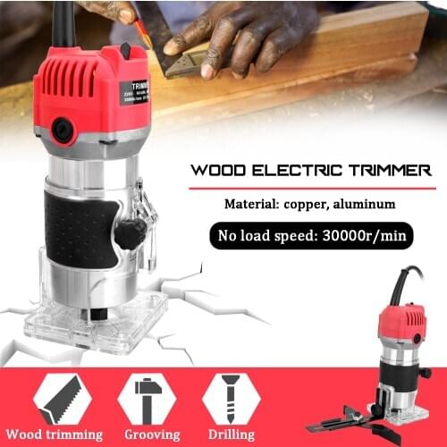 220V 800w 30000rpm Wood Router Tool Electric Trimmer Woodworking Machines Power Carpentry Trimmer Tool Electric Trimming Machine