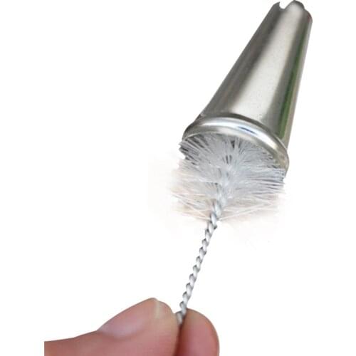 50Pcs Bottle Kettle Spout Teapot Cake Pastry Nozzle Bottle Cleaning Brush Baby Milk Bottle Nipple Hanging Brush Kitchen Tool
