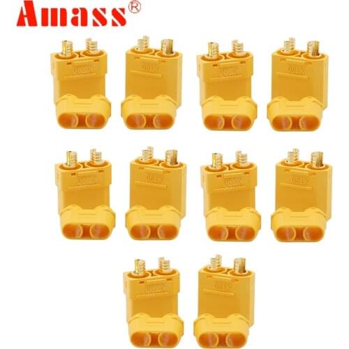 5Pair/lot Amass XT90+ Plug Connectors Male Female For RC Model Battery
