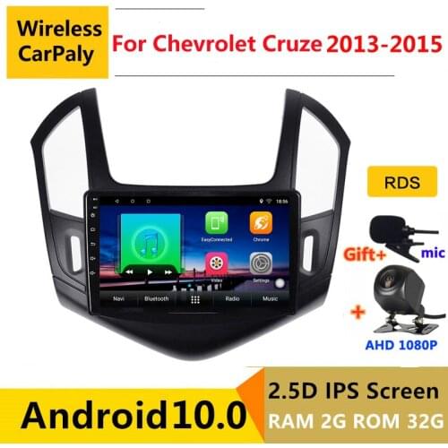 Android 10 Car DVD Multimedia Player GPS For Chevrolet Cruze 2013 2014 2015 audio auto radio stereo navigation