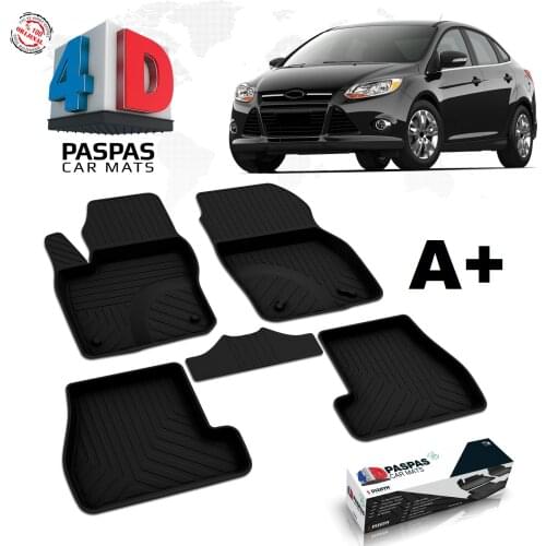 FOR FORD FOCUS 3 SD CAR MAT RUBBER BLACK COLOR SLIP-RESISTANT INDOOR ACCESSORIES 2011 2012 2013 2014 MODEL LUGGAGE BACKREST MODIFIED